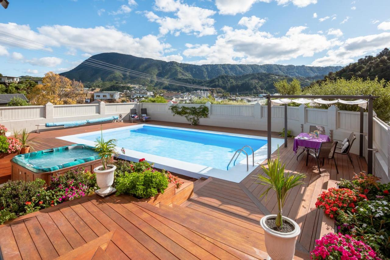 Fabulous Apartment With Private Spa Pool & Gym Picton Extérieur photo
